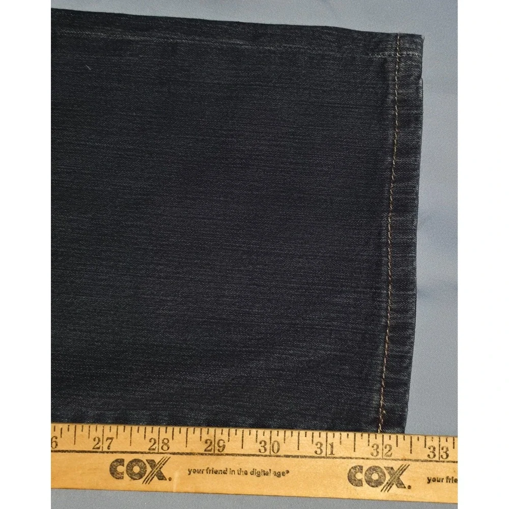 34 Heritage Charisma Jeans Mens 38x32 Blue Dark Wash Comfort Classic Denim Pant